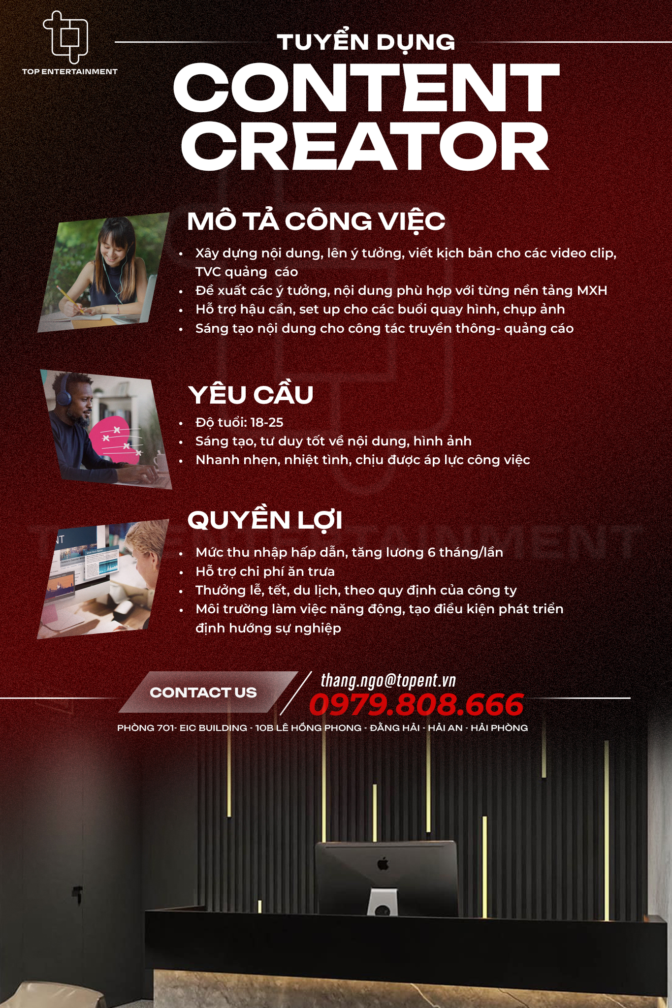lĩnh vực hoạt động